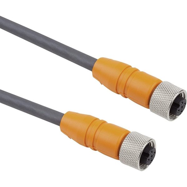 Kipp Connector, Connection Shielded, Form:E 2 Sockets Straight, D1=14, 5, P=5000, N=5X0, 34 Mm², L1=43, Tpu K1482.1211215X5000